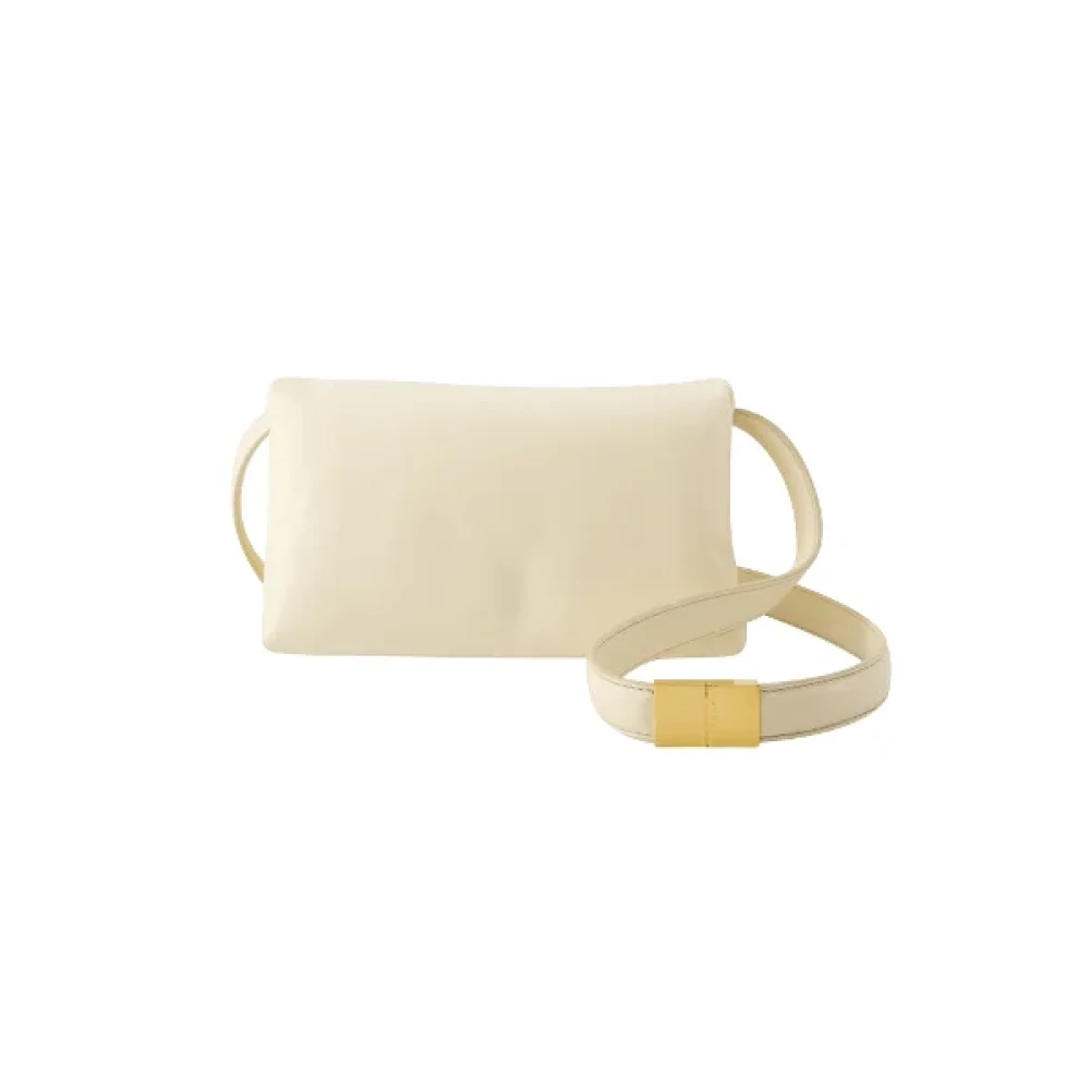 Marni Leather shoulder-bags Beige Dames
