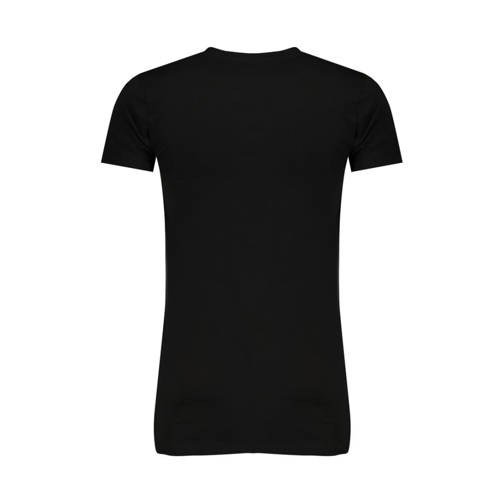Gaudi Zwart Katoenen T-Shirt Black Heren