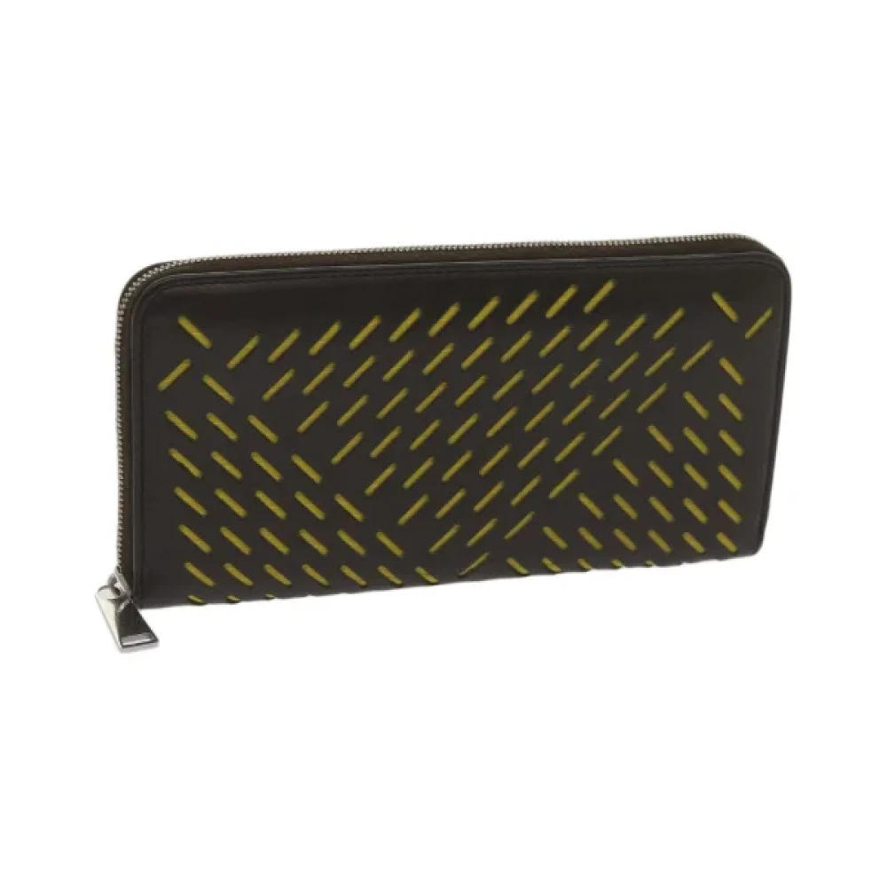 Bottega Veneta Vintage Pre-owned Leather wallets Brown Dames