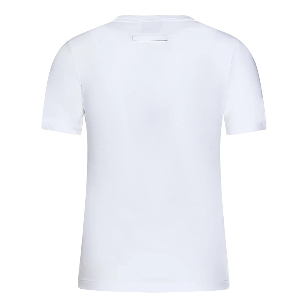 Jean Paul Gaultier Wit Aansluitend T-Shirt Dameskleding White Dames