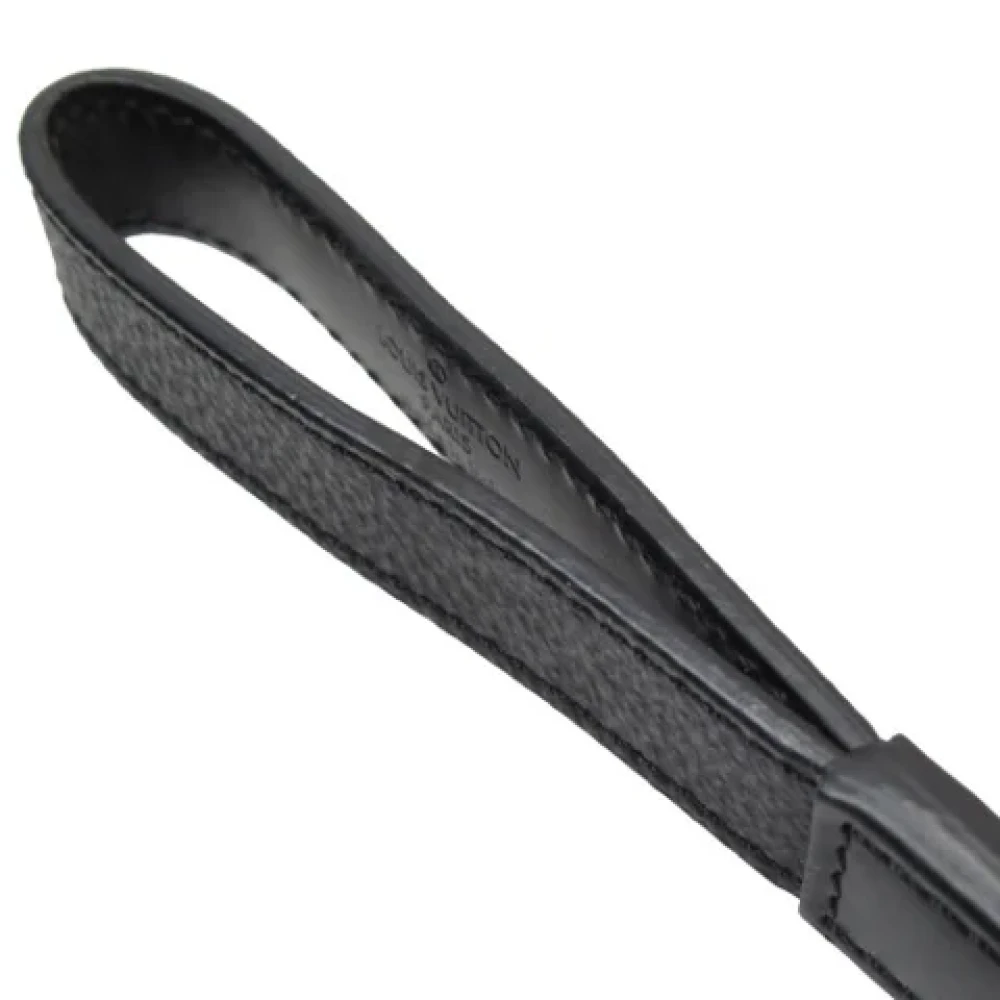 Louis Vuitton Vintage Pre-owned Canvas key-holders Black Dames