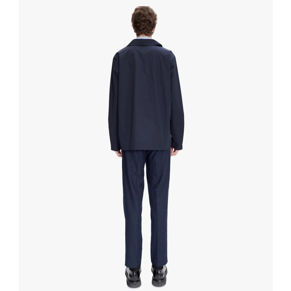 A.p.c. Stijlvolle Jas voor Mannen Blue Heren