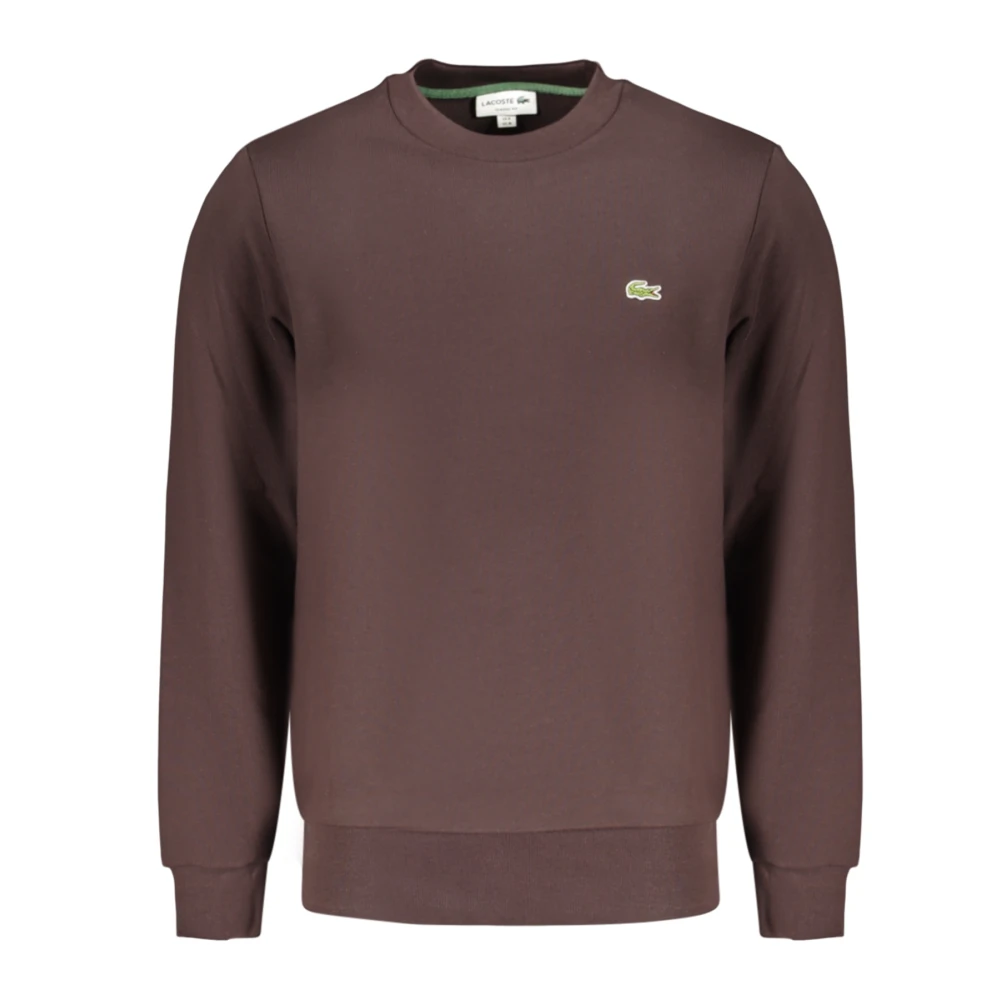 Lacoste Men's Brown Long-Sleeved Sweatshirt