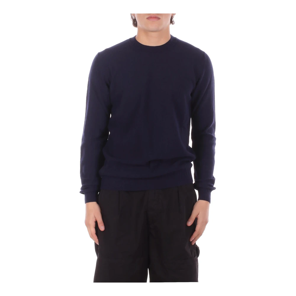 Alpha Studio Herren Blau Strickwaren, Lgröße: