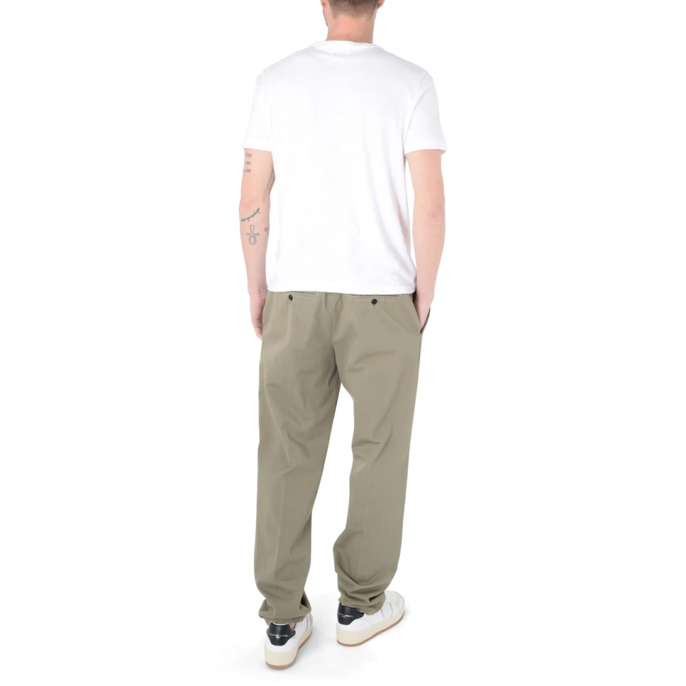 Dondup Groene Losse Chino Broek Green Heren