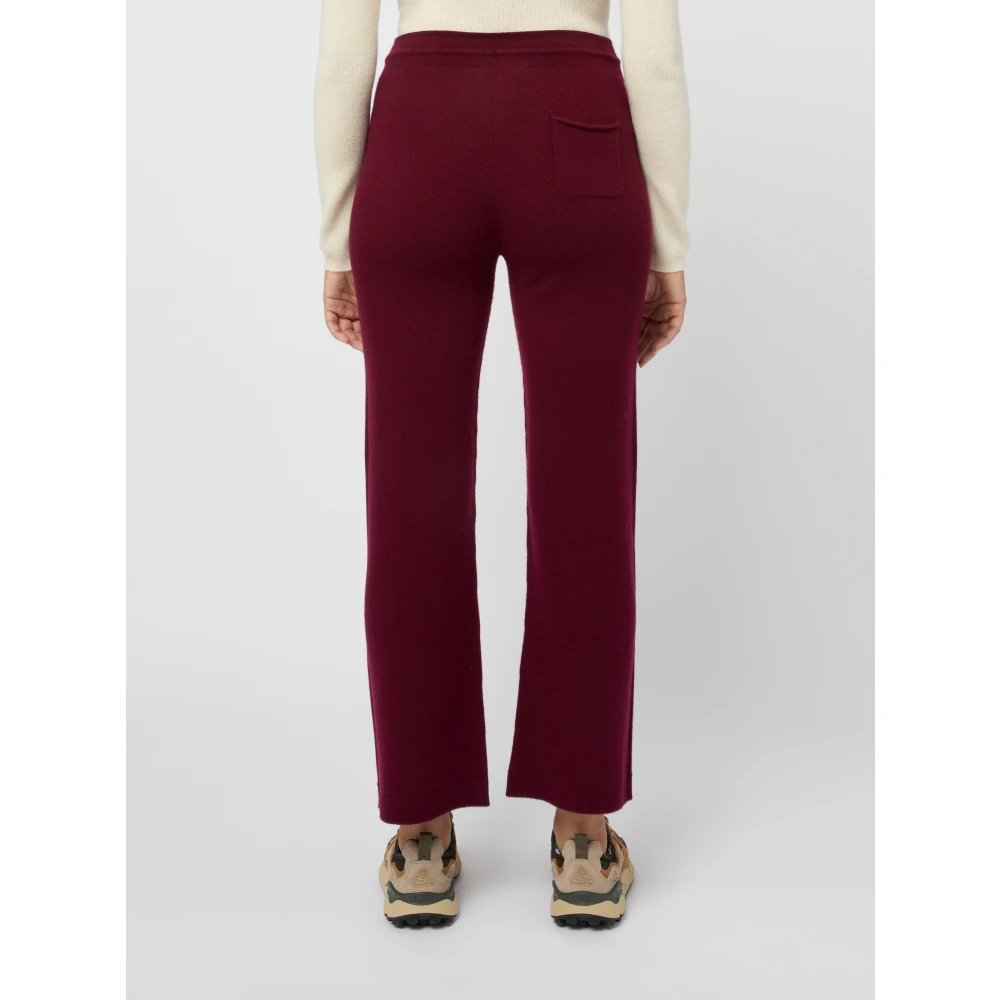 Vanisé Kasjmierbroek Bordeaux Aw24 Vrouwen Purple Dames