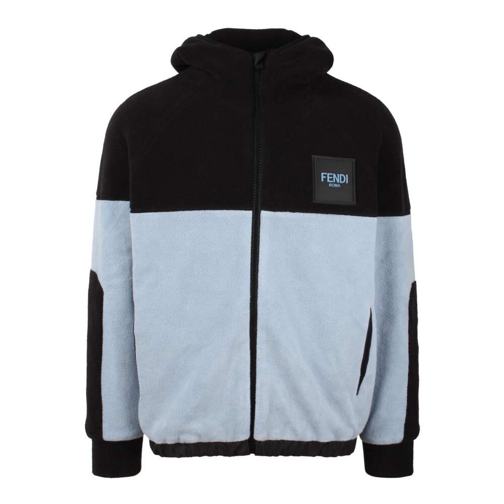 Fendi hoodie zip discount