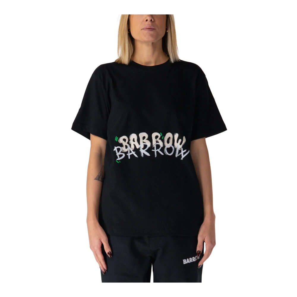 Barrow Smile Unisex T-Shirt Black Dames