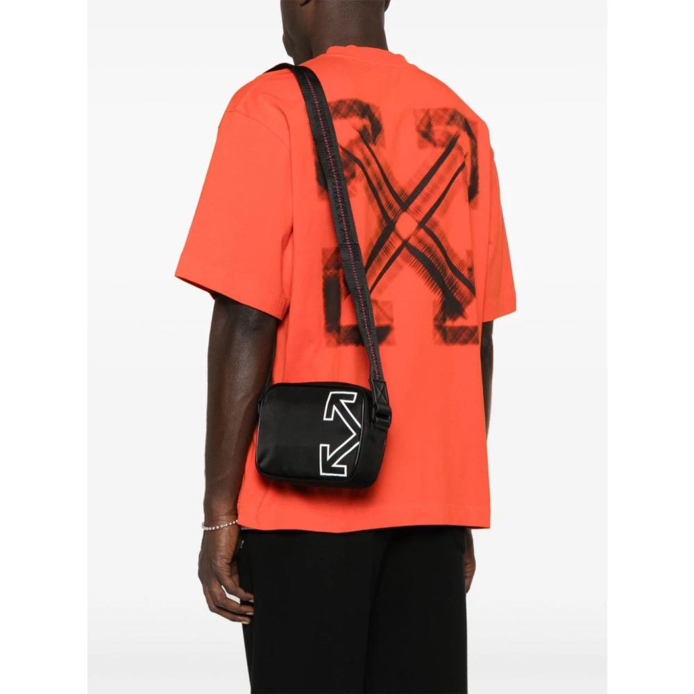 Off White Stijlvolle Tassen Collectie Black Heren