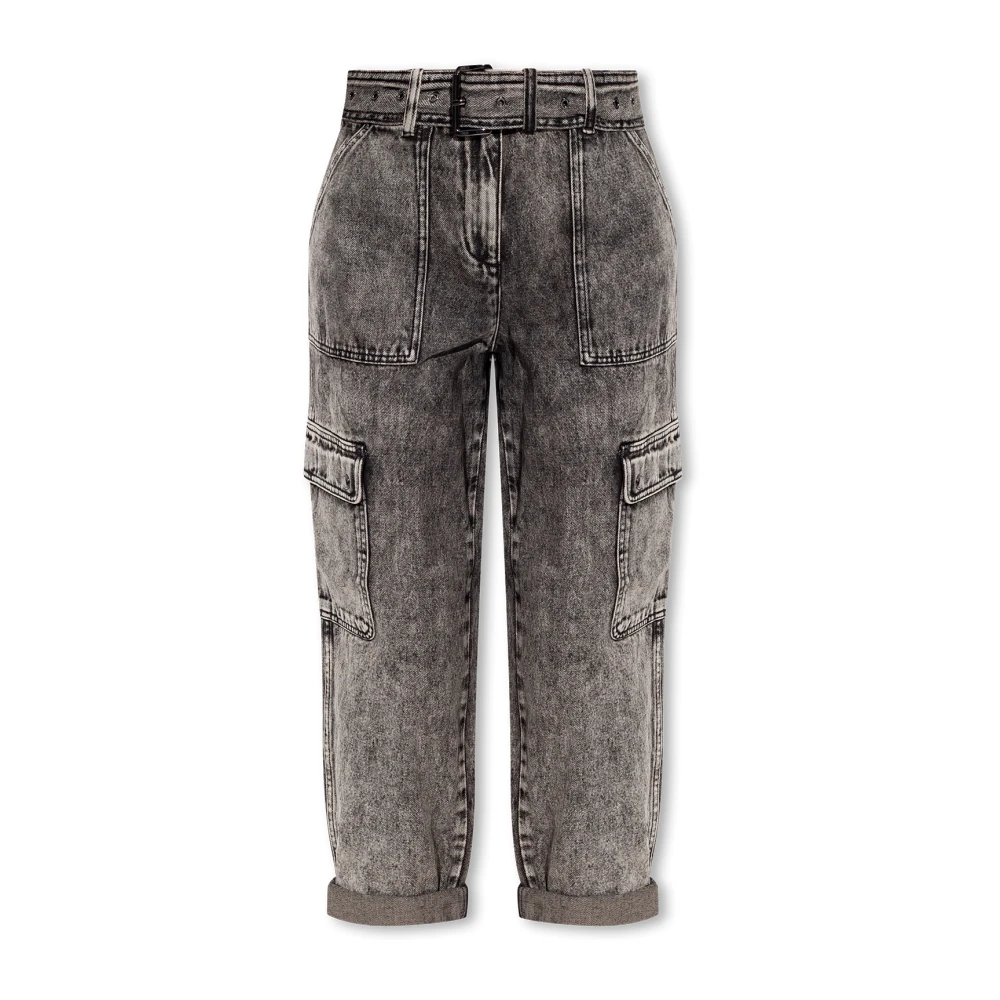 Michael Kors Cargo jeans Gray, Dam