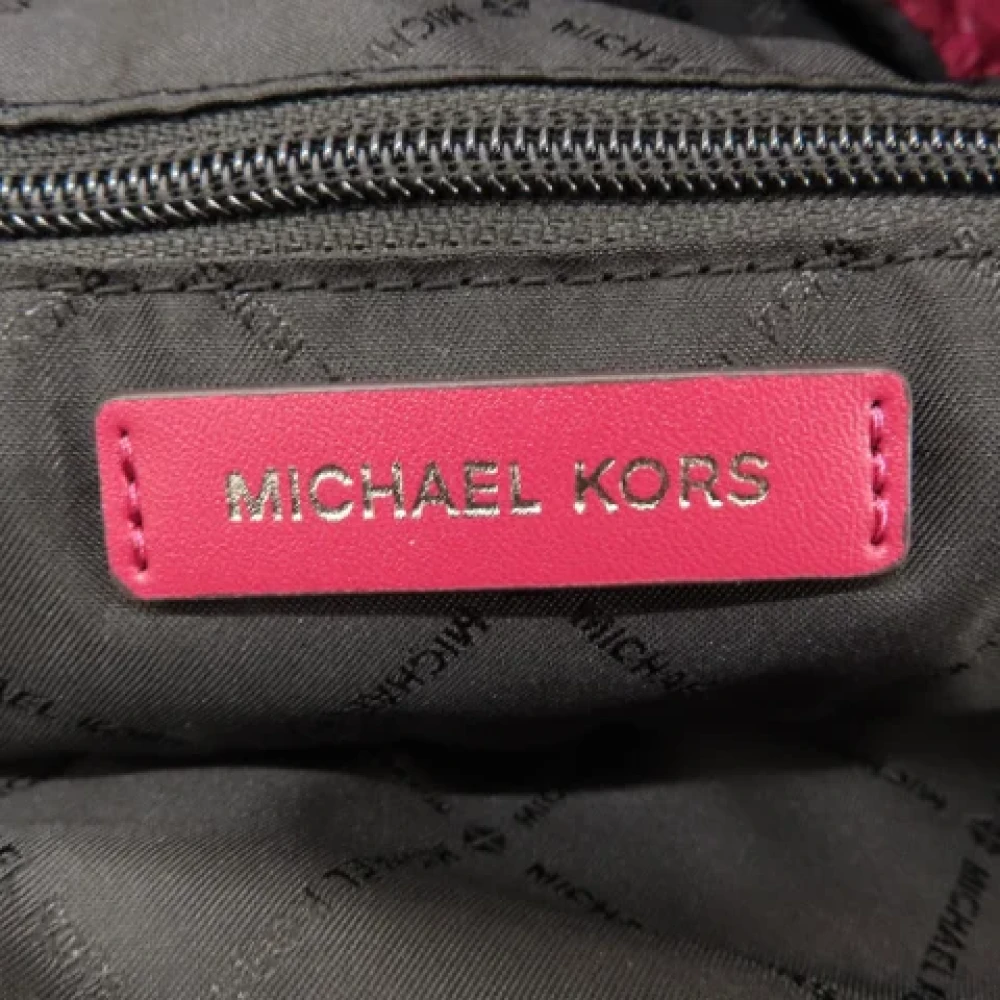 Michael Kors Pre-owned Fabric totes Red Dames