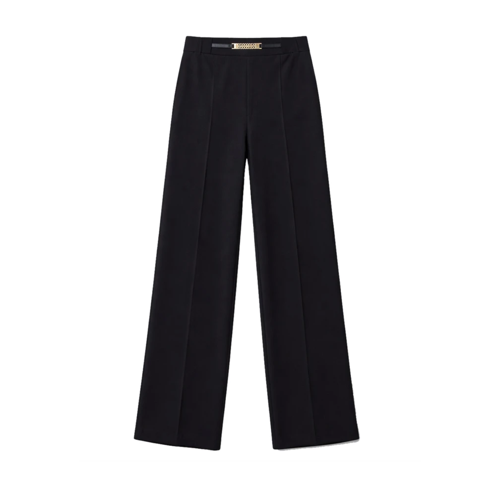 Liu Jo Mujer Negro Pantalones, Talla: L