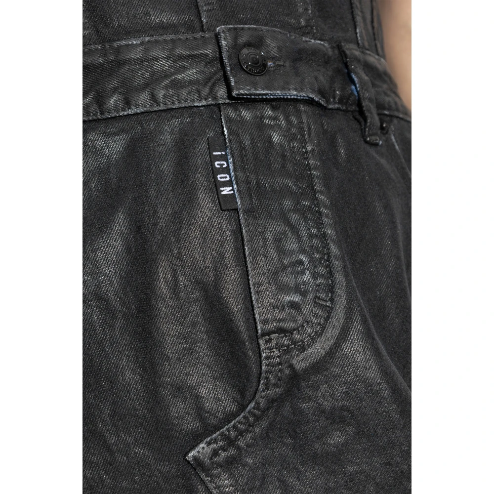 Dsquared2 Denim Jurk Black Dames