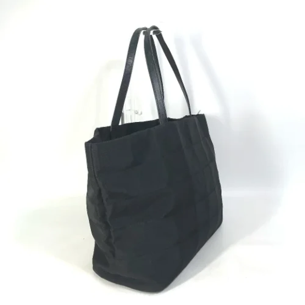Chanel Vintage Pre-owned Fabric chanel-bags Black Dames