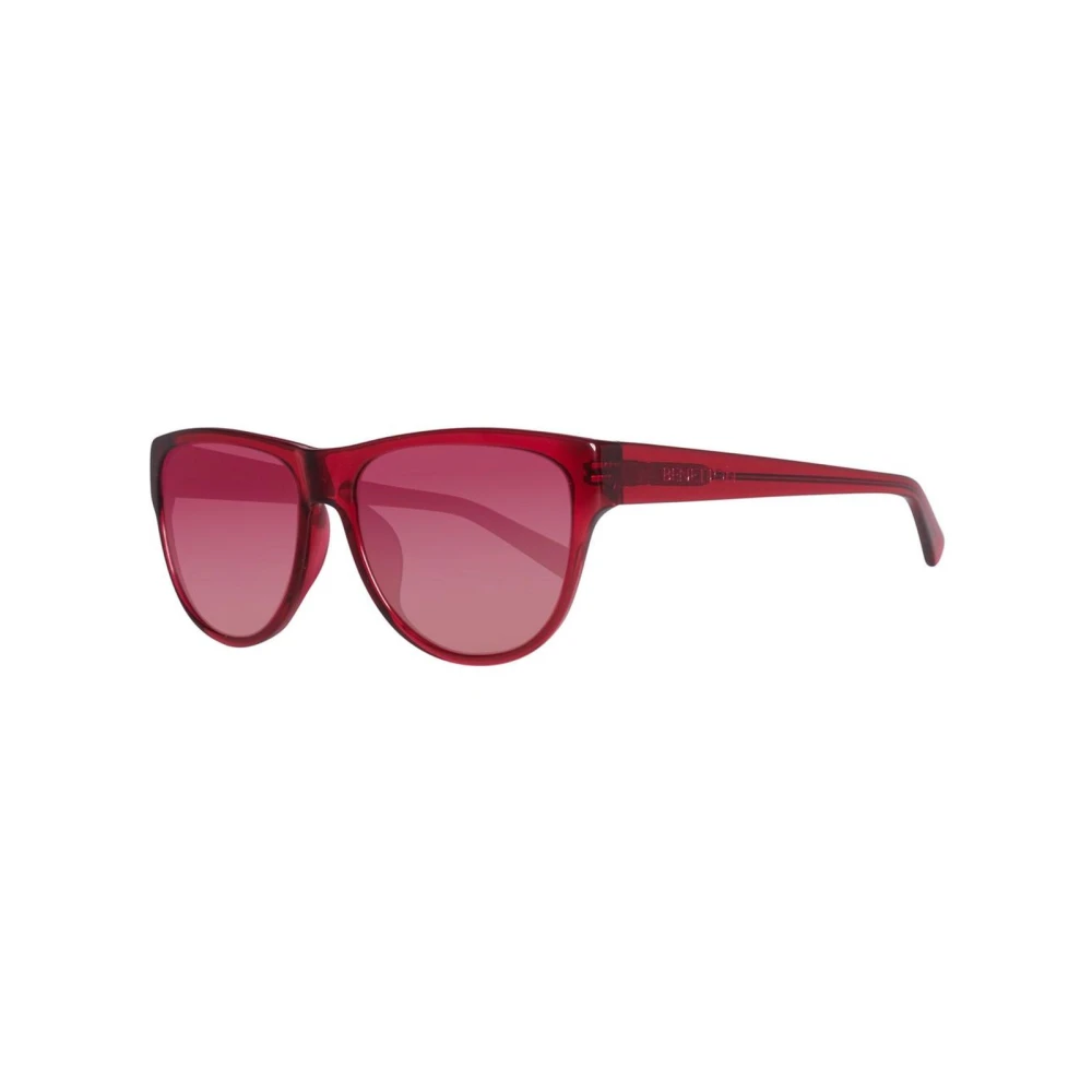 Benetton Men's Network Pattern Plastic Sunglasses
