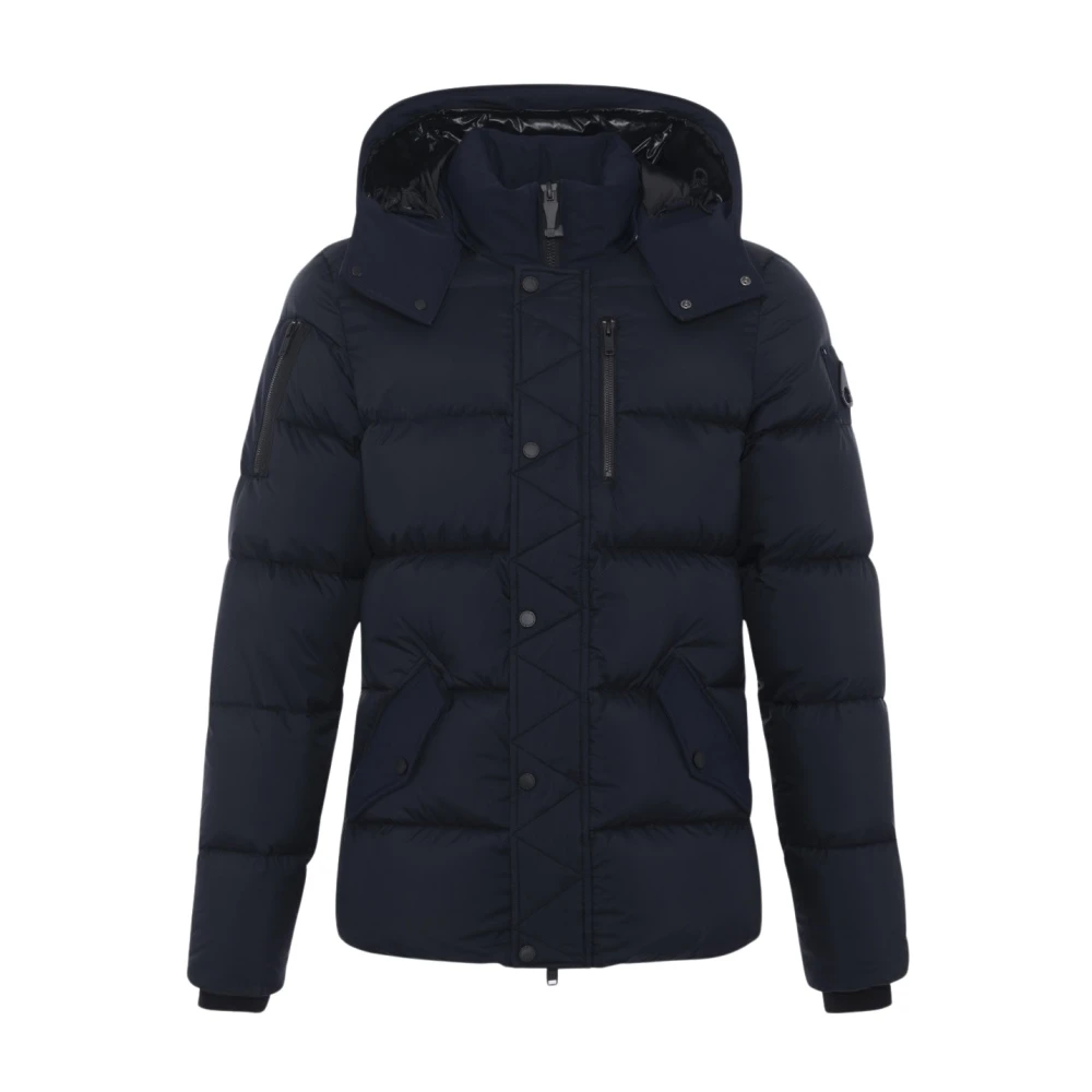 Moose Knuckles Everest Puffer Jack Navy Blue Heren