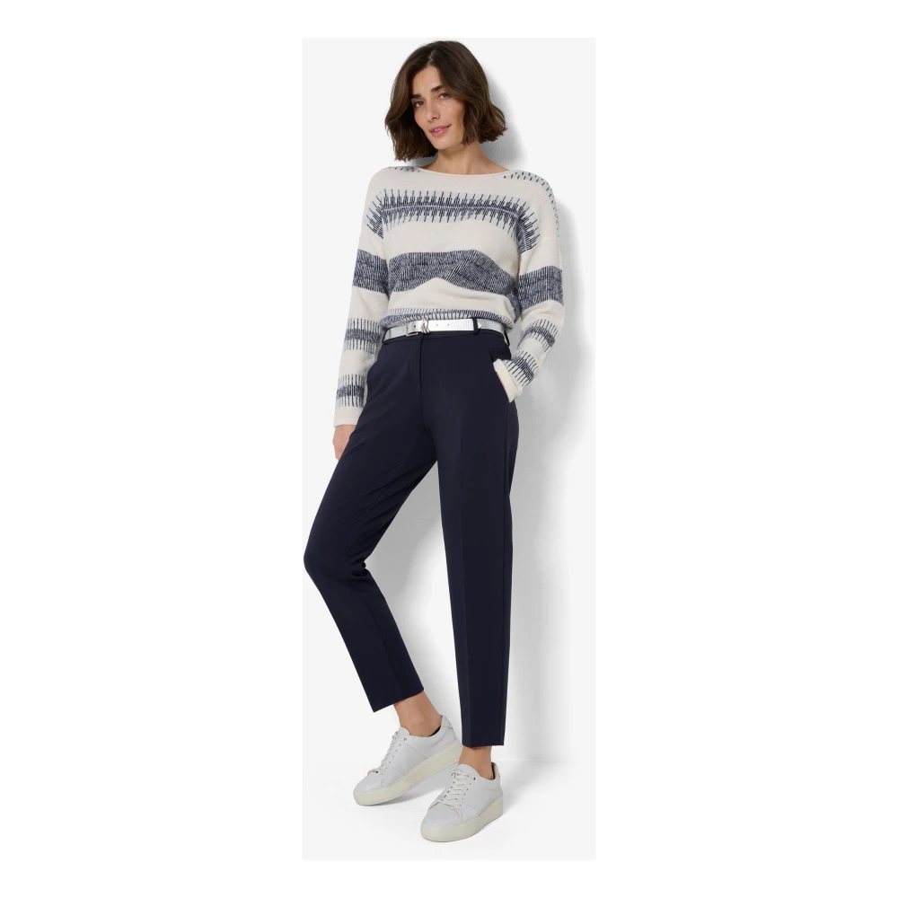 BRAX Klassieke Maron S Chino Broek Blue Dames