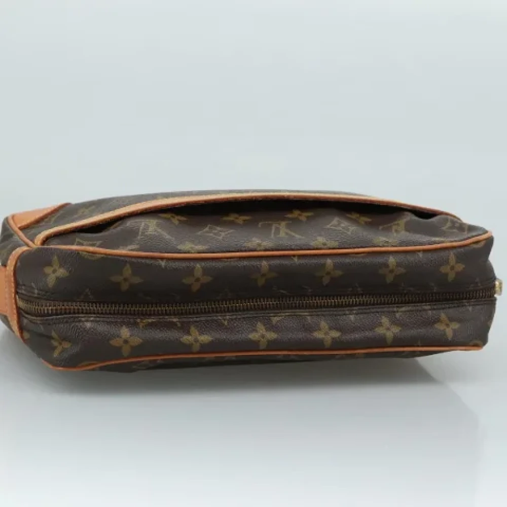 Louis Vuitton Vintage Pre-owned Canvas clutches Brown Dames
