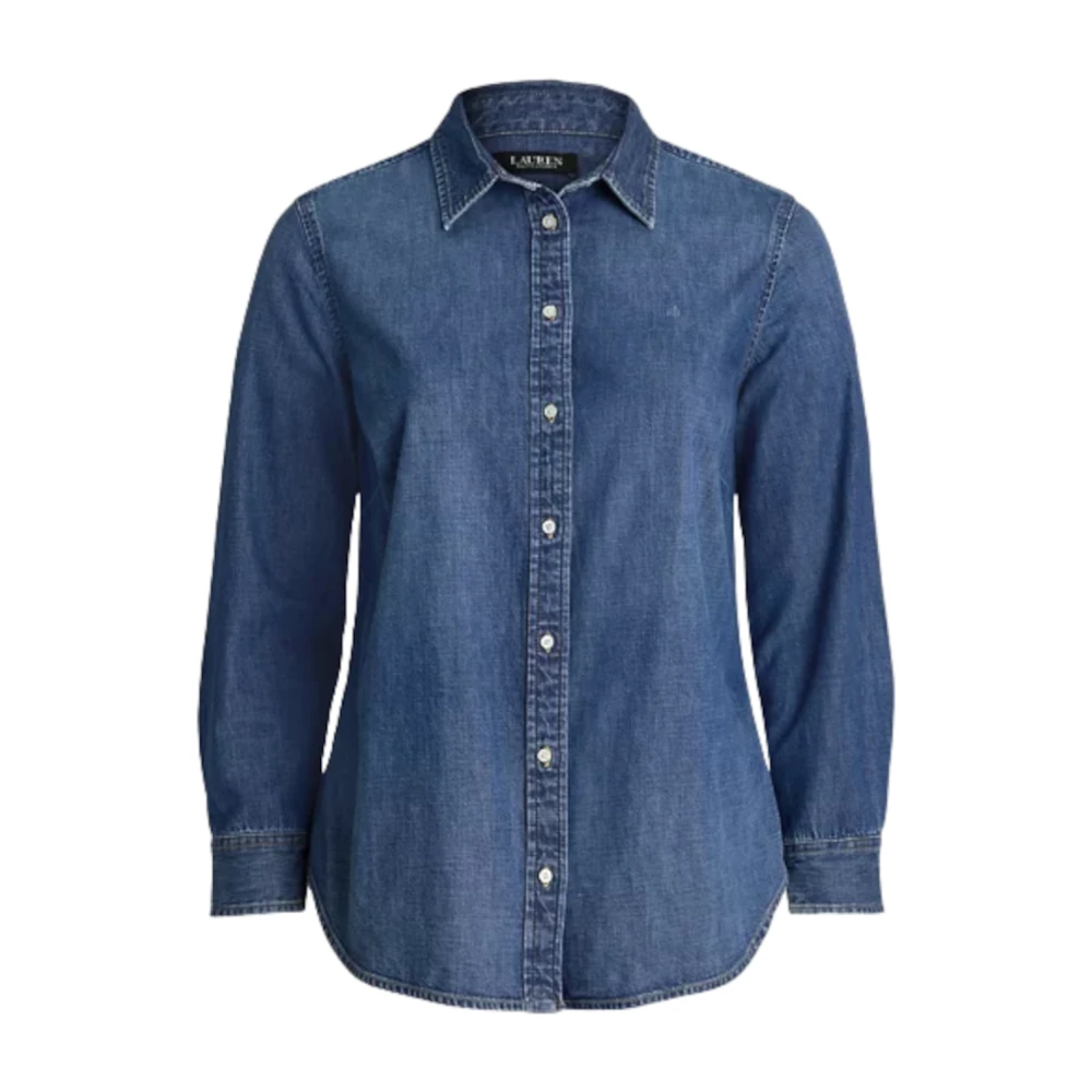 Ralph Lauren Overhemden Blue Dames