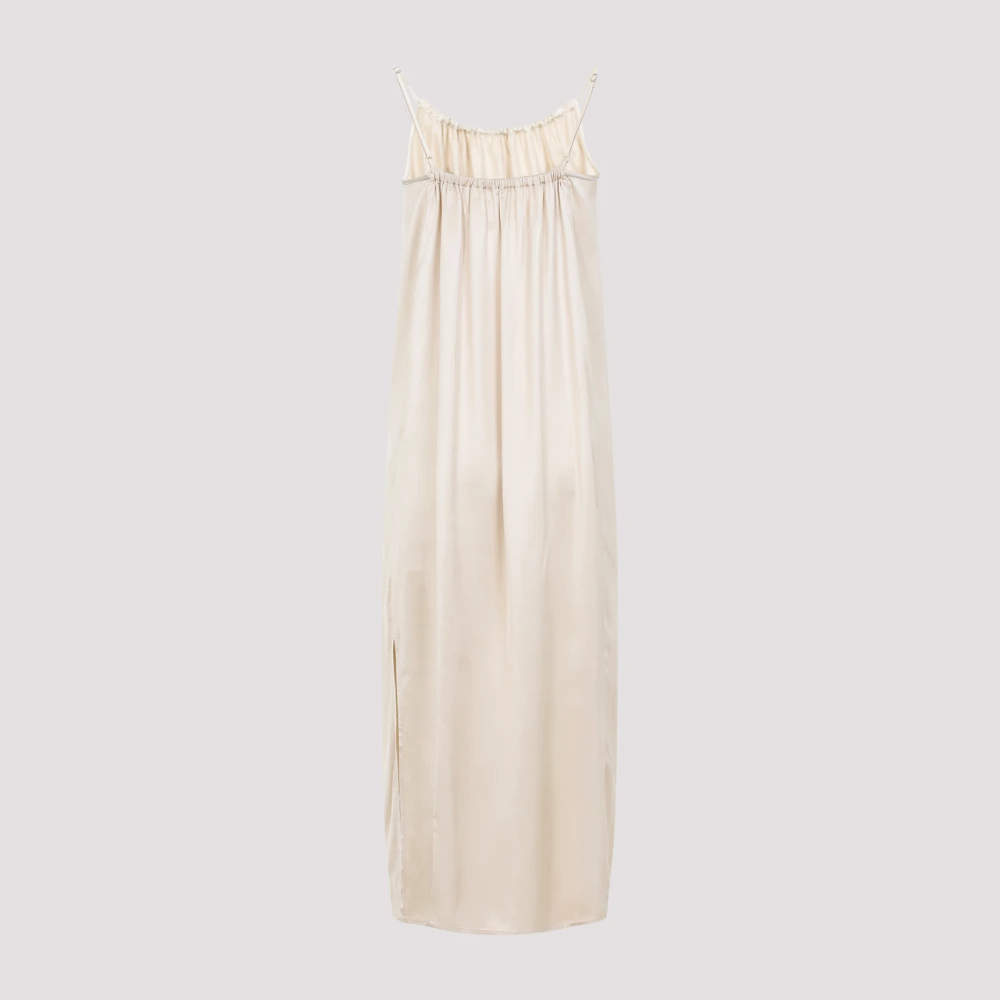 PESERICO Elegante Nude & Neutrals Jurk Beige Dames