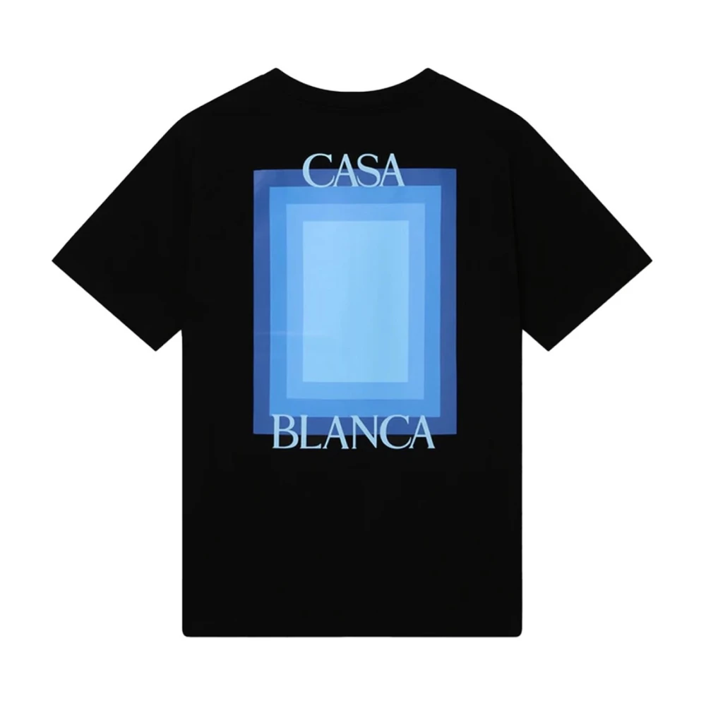Casablanca Gradient T-shirt Black Heren