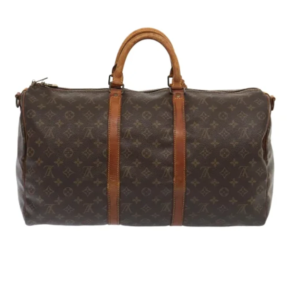 Louis Vuitton Vintage Pre-owned Canvas travel-bags Brown Dames