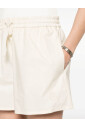 short-popeline-avec-logo-applique