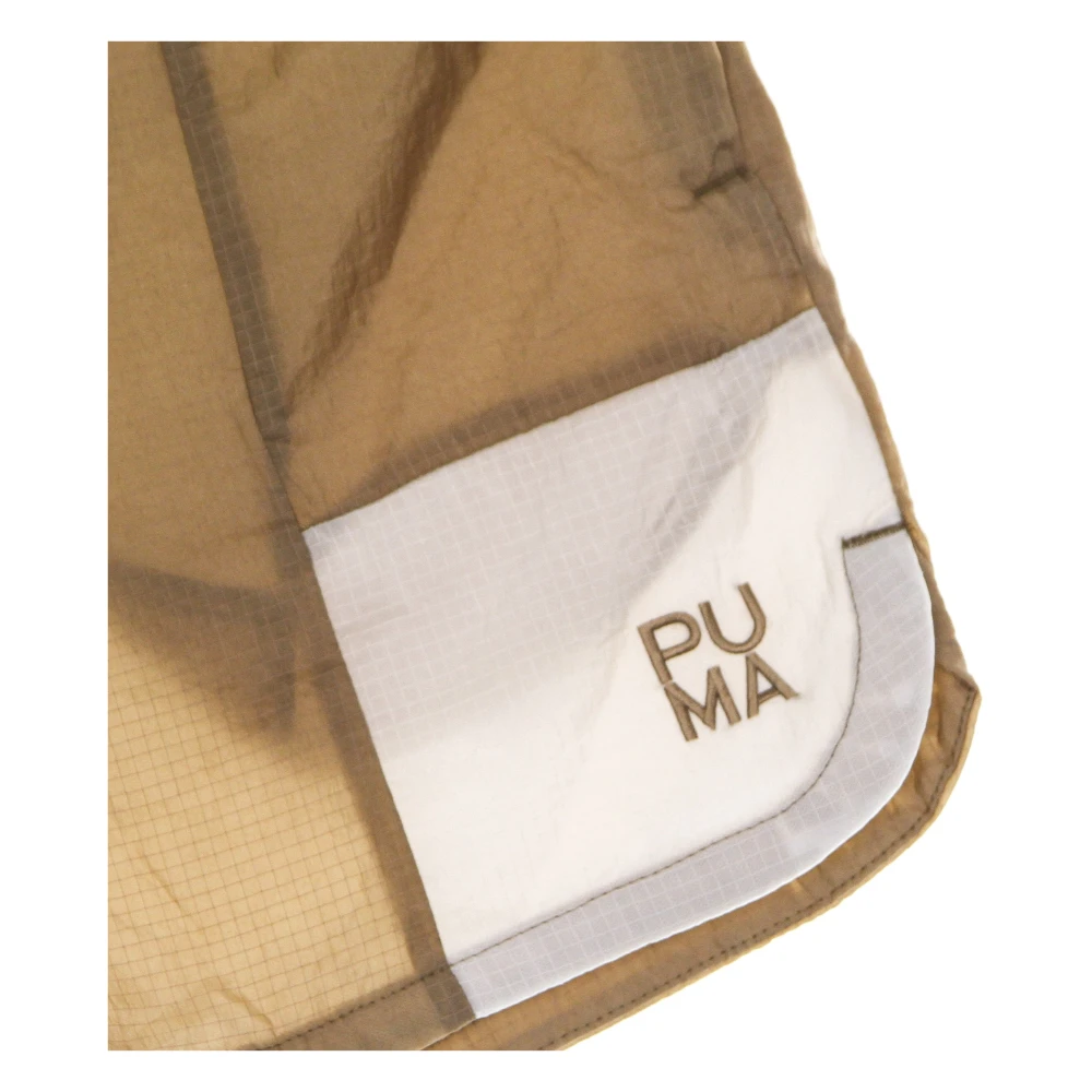 Puma Mode Geweven Tigers Eye Shorts Beige Dames