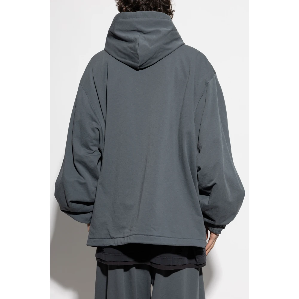 Balenciaga Jas met logo Black Heren