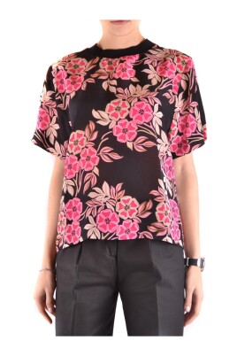 t-shirt-en-soie-a-manches-courtes-et-motif-floral