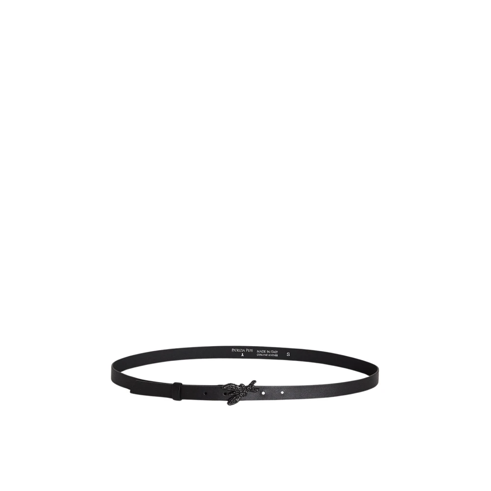 PATRIZIA PEPE Laag taille riem Art. 8W0036L048 Black Dames