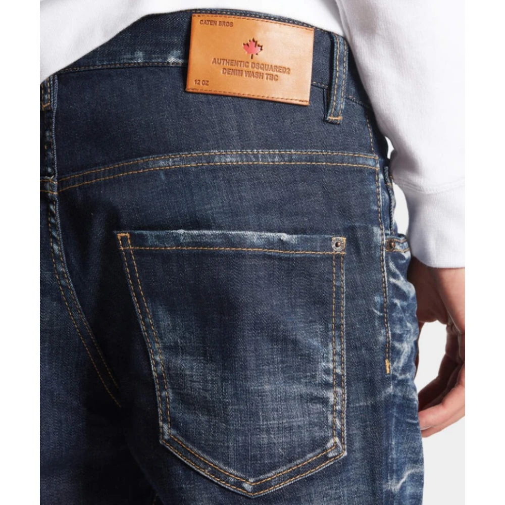Dsquared2 Skater Icon Jeans Blue Heren