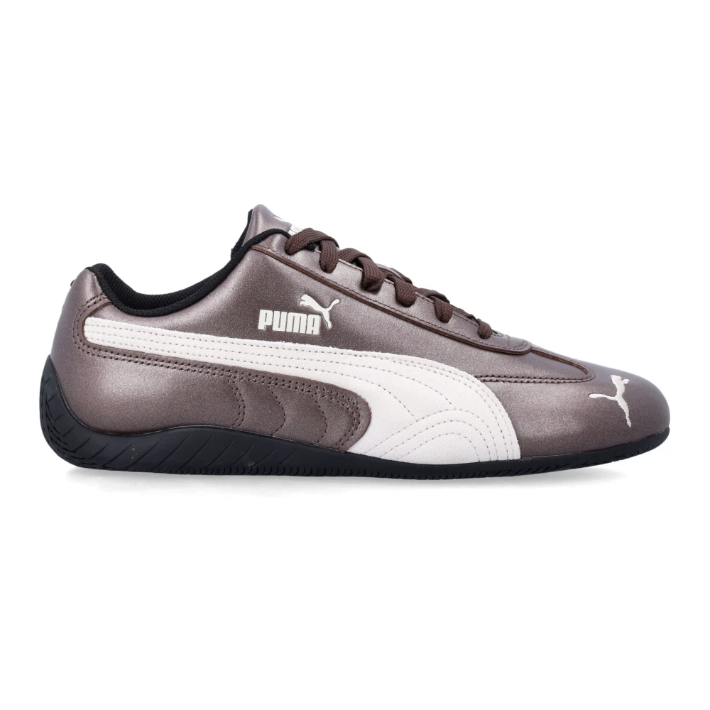 Puma Men's Brown Sneakers, 7 Uk, Speedcat Metallic