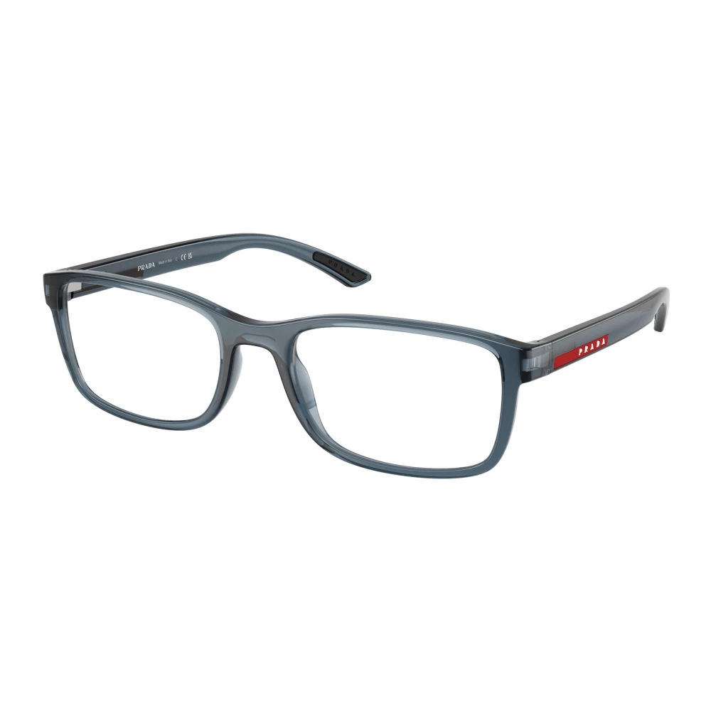 Prada Men's Blue Glasses, 55 Mm, Eyeglasses