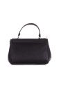 black-logo-front-clip-shoulder-bag