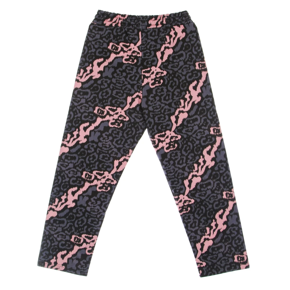 Vision OF Super Luipaard Lichtgewicht Trainingsbroek Roze Grijs Multicolor Heren