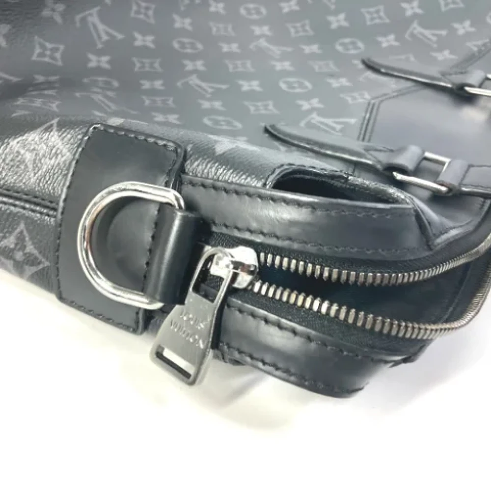 Louis Vuitton Vintage Pre-owned Canvas louis-vuitton-bags Black Dames