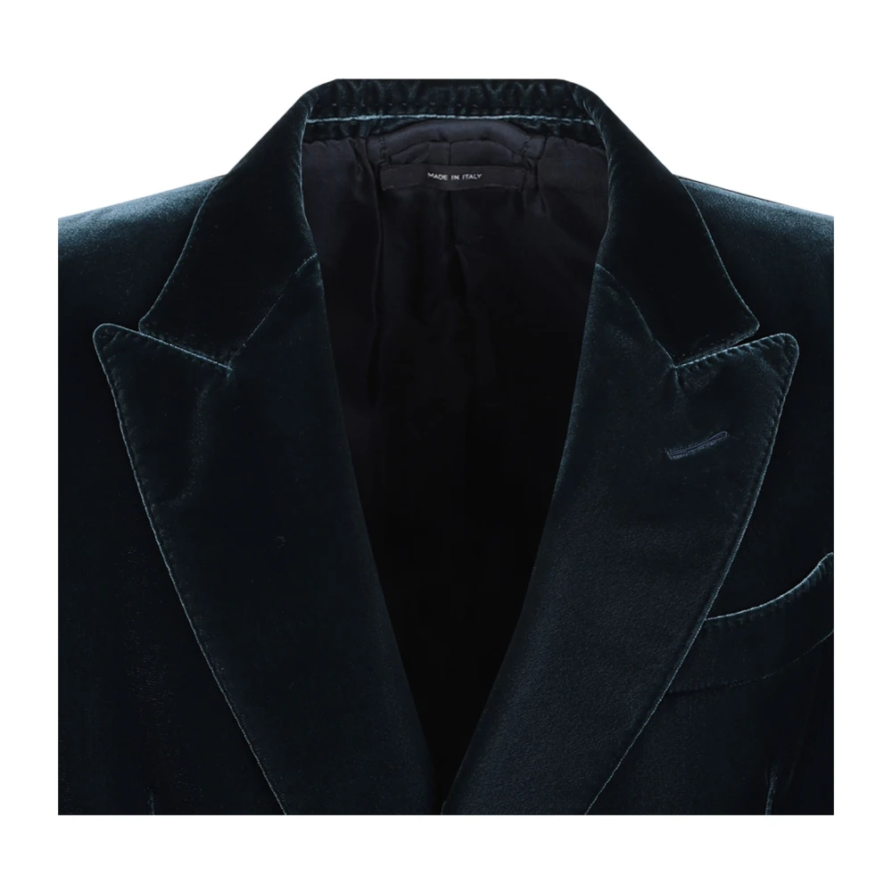 Tom Ford Stijlvolle Jassen voor Mannen Blue Heren