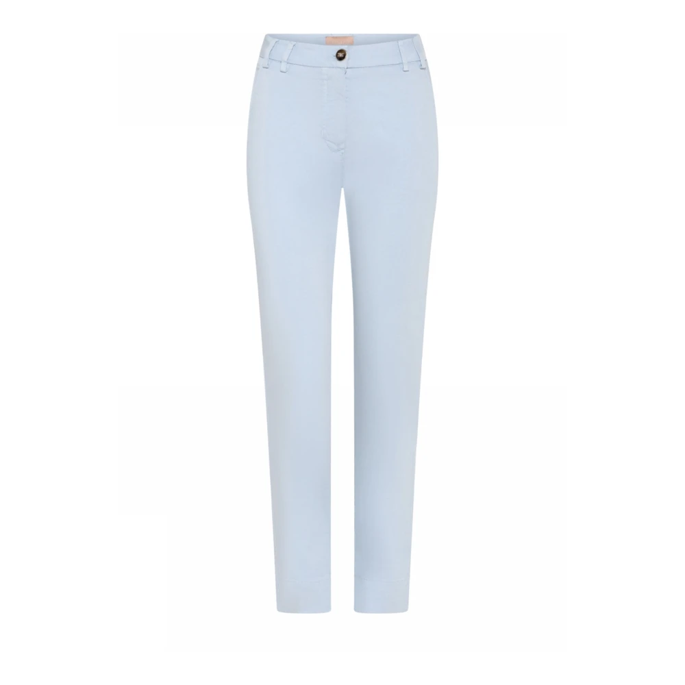 Gustav Women's Blue Cropped Trousers, 2XL, Cropped Trousers