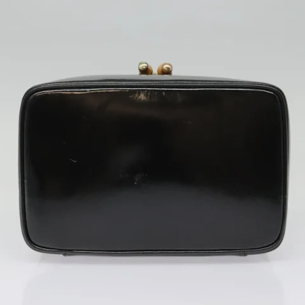 Gucci Vintage Pre-owned Fabric gucci-bags Black Dames