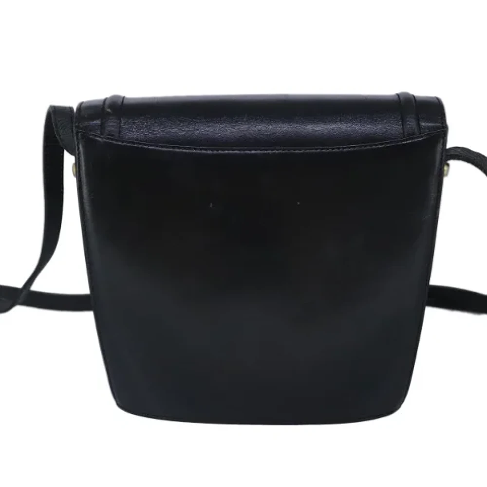 Bally Pre-owned Leather shoulder-bags Black Dames