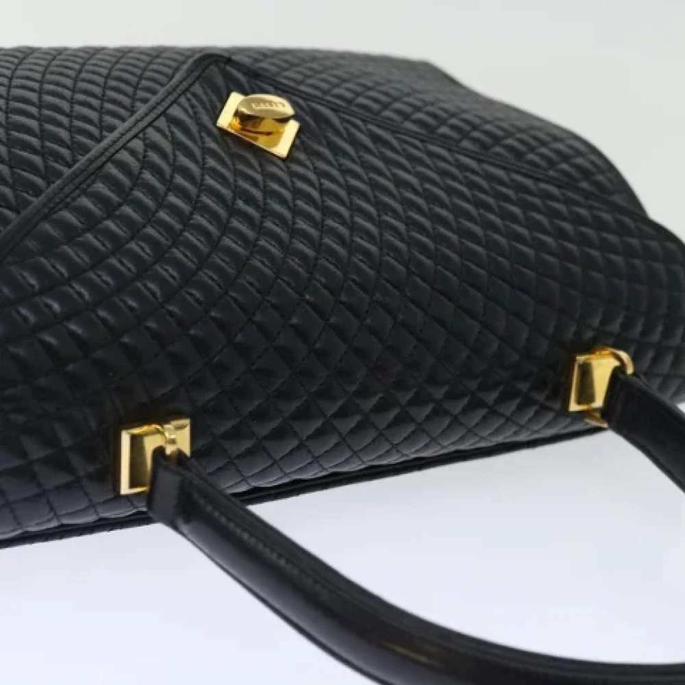 Bally Pre-owned Leather handbags Black Dames