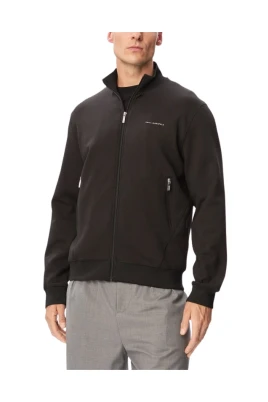 Logo Tape Zip-up Hoodie
