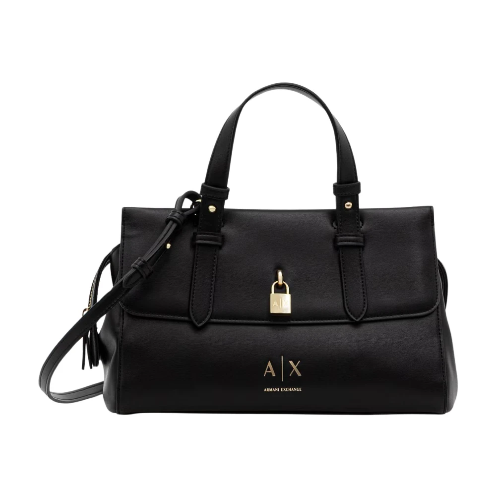 Armani Exchange Taylor M Handbag - Female - Handbags - Black - One Size - Bags - Image 3