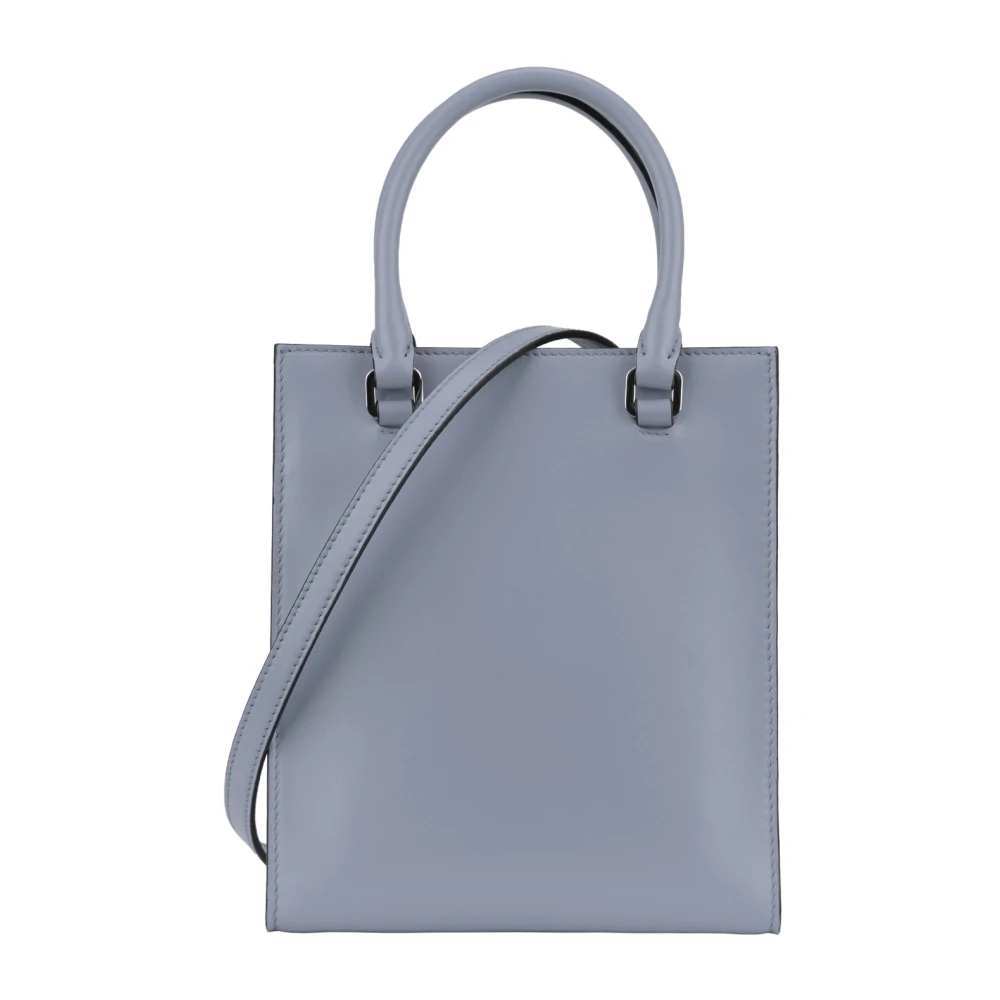 Prada Leren Schoudertas Vrouw Blue Dames