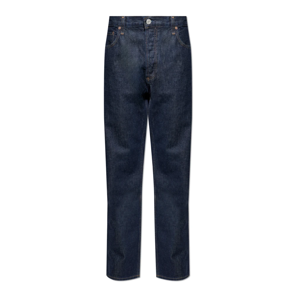 Agolde Men's Blue Straight Fit Jeans, W33, Magnus Jeans