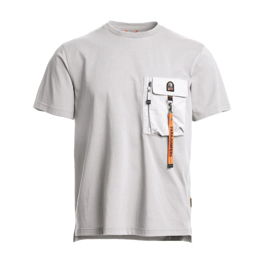 Parajumpers Grijze T-shirts en Polo's Gray Heren