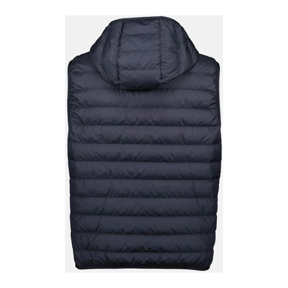 Moncler Omkeerbare windbreaker met gewatteerd vest Blue Heren