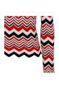 pull-en-tricot-chevron-en-rouge-blanc-noir