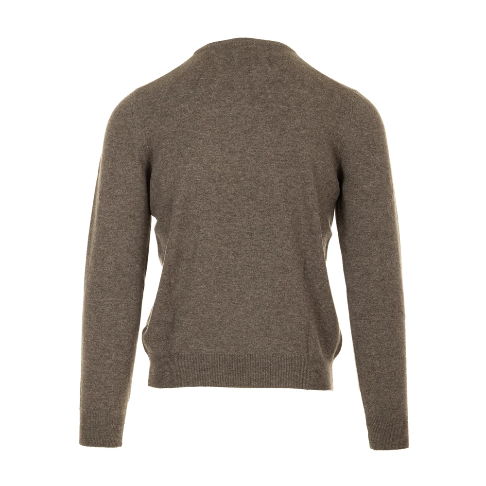Gran Sasso Stijlvolle Paricollo Trui Brown Heren